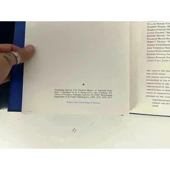 The Presidents of the United States 1976 Commemorative Set Hardback Book 1 and 2 - Picture 5 of 13